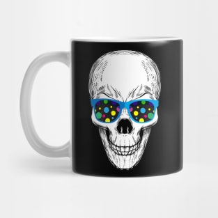 Skull Glasses Skeleton Mug